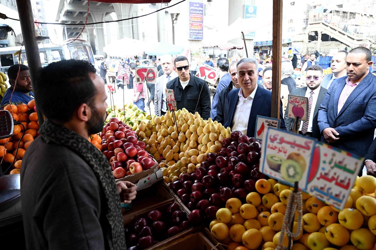 جانب من الحملة الرقابية على الأسواق&nbsp;