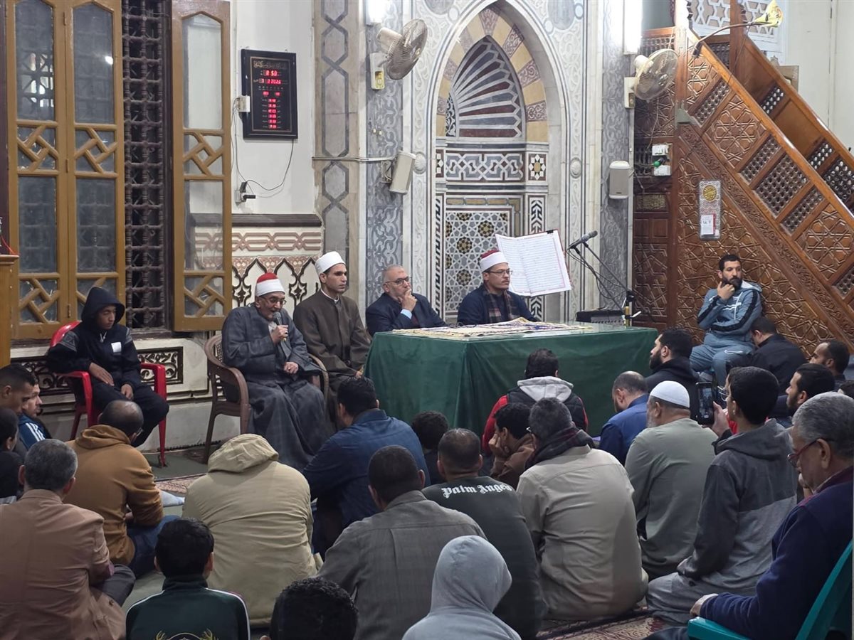 أوقاف الفيوم تواصل فعاليات ملتقى الفكر بمسجد ناصر الكبير بعنوان 