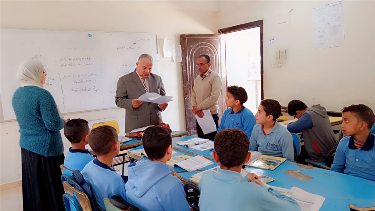 قبيصي يتابع مدرسة الشيخ حسن الإعدادية بنين بغرب الفيوم.. وتعليمات حاسمة لانضباط العملية التعليمية