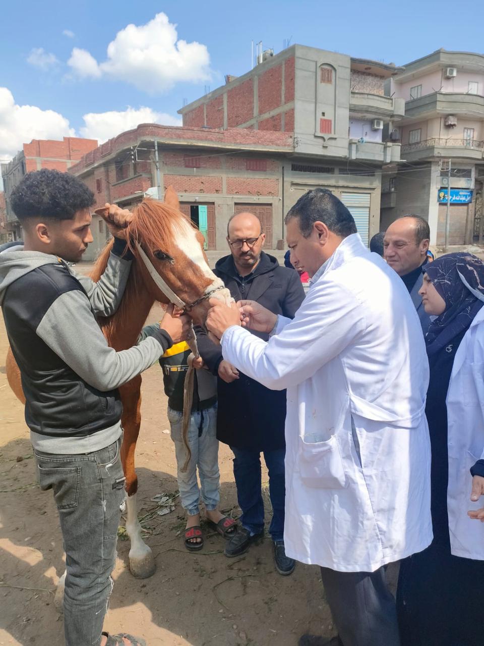 جانب من القوافل الطبية&nbsp;