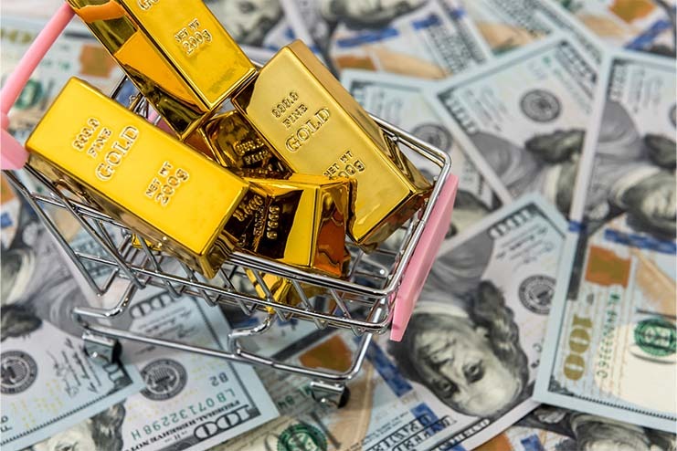 سعر الذهب والدولار اليوم