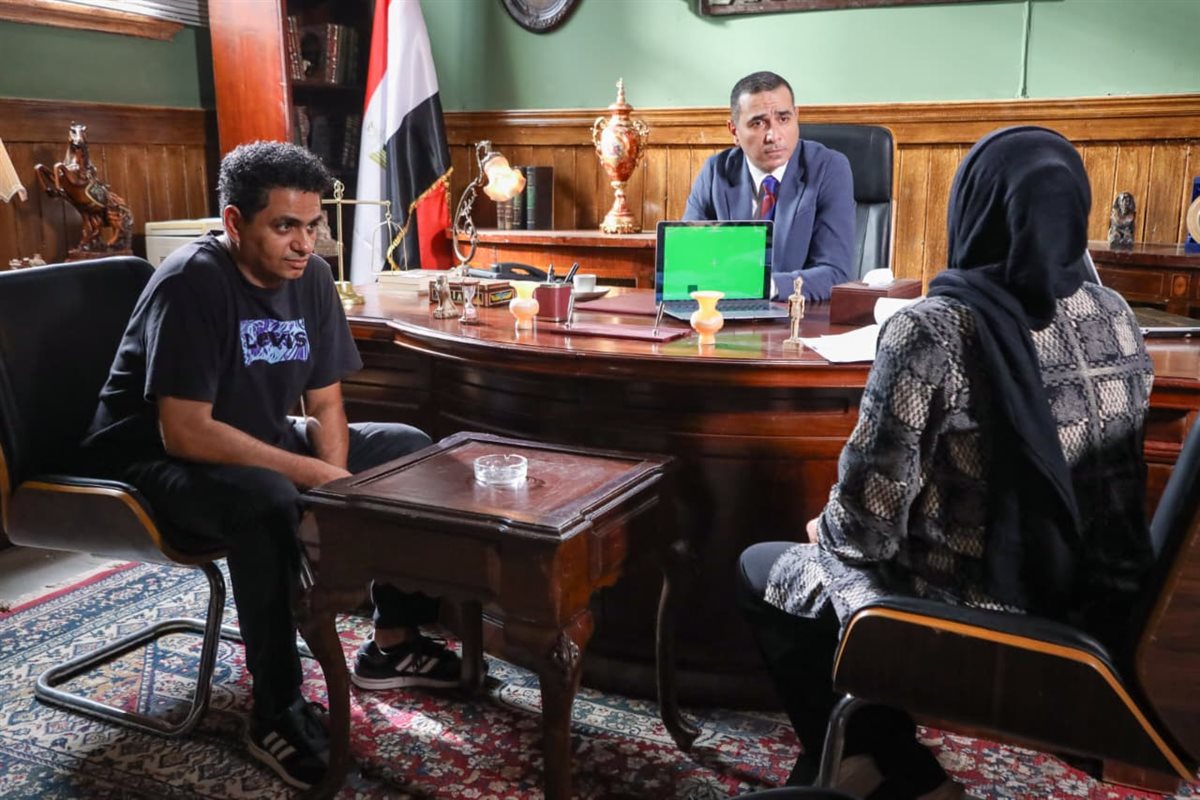 من كواليس فيلم سفاح التجمع