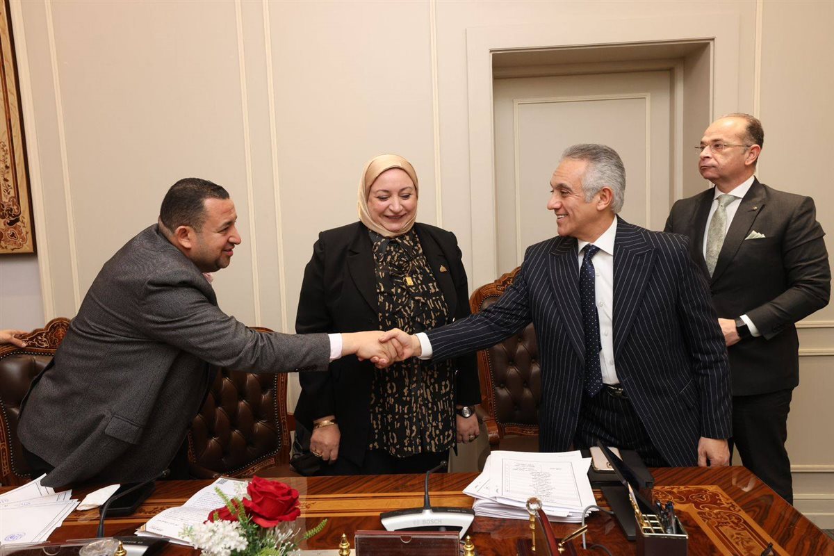 جانب من اللقاء&nbsp;