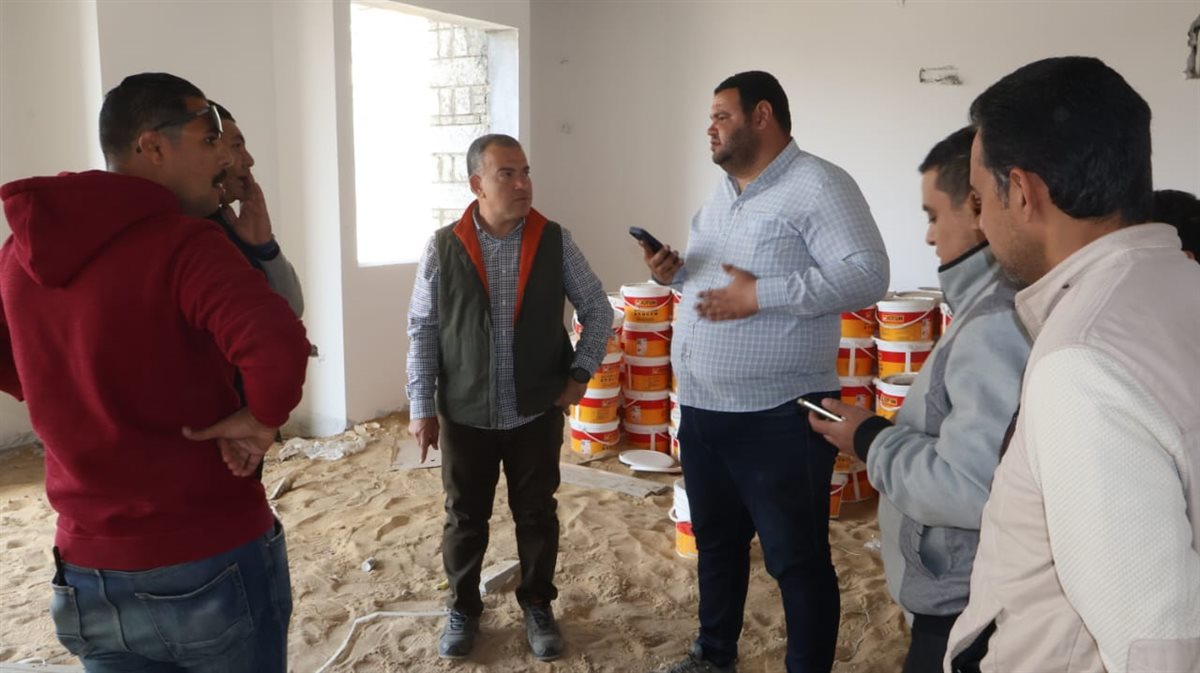 رئيس مياه الفيوم : يتفقد المبنى الإداري الجديد ويوجّه بتسريع أعمال التشطيبات والتجهيزات