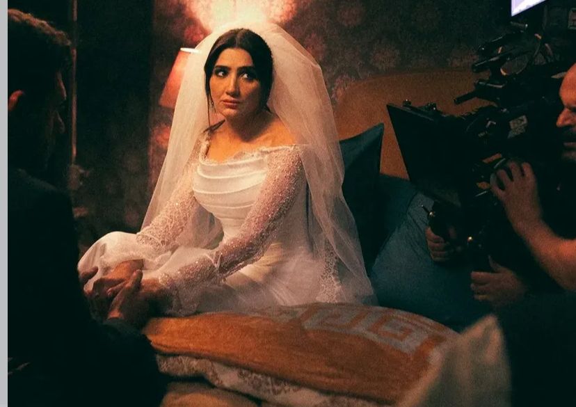 فستان زفاف مي عمر&nbsp;