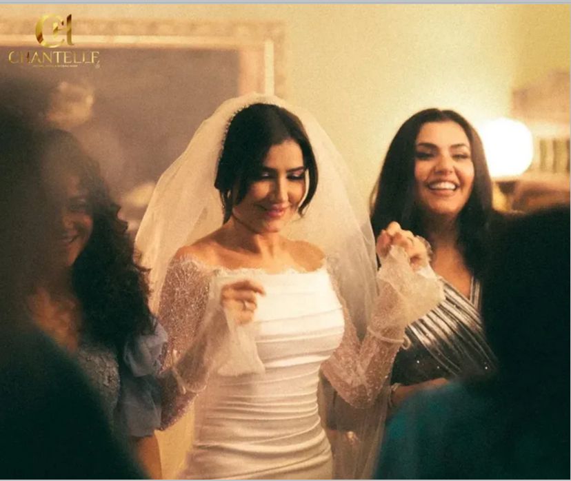 فستان زفاف مي عمر&nbsp;