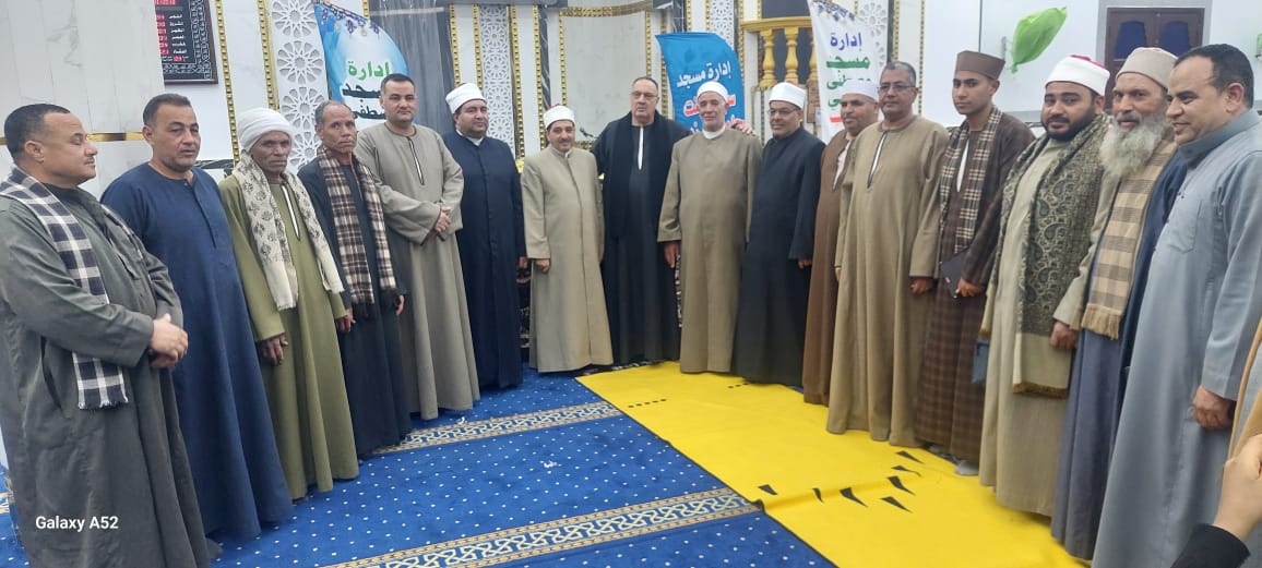 مدير أوقاف الفيوم يشهد احتفالية تكريم حفظة القرآن الكريم بمسجد مصطفى اللحامي