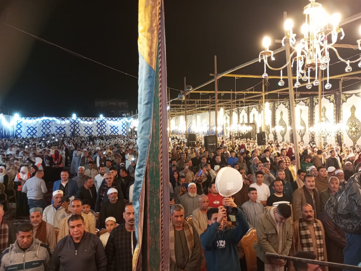 حفل قرآني مهيب بمركز سنهور القبلية بالفيوم لتكريم 2000 حافظ وحافظة للقرآن الكريم