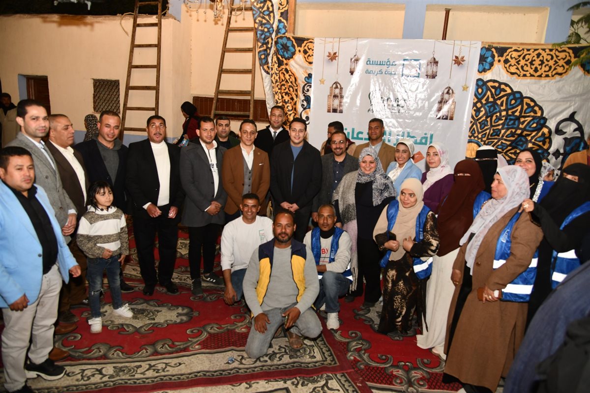 نائب محافظ الفيوم يشارك 450 صائماً بحفل الإفطار السنوي لمؤسسة 