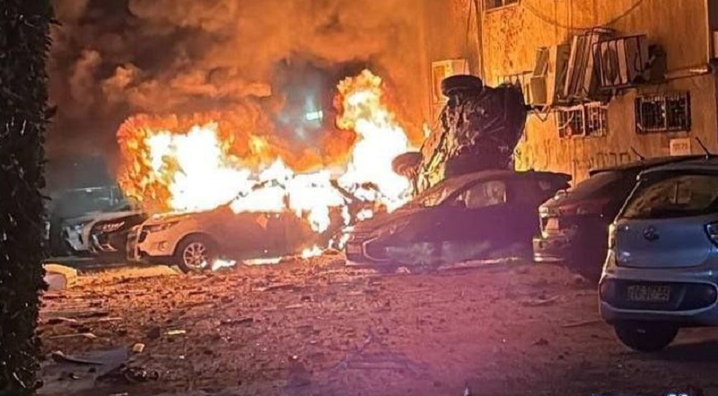 تل أبيب جراء الصواريخ الإيرانية
