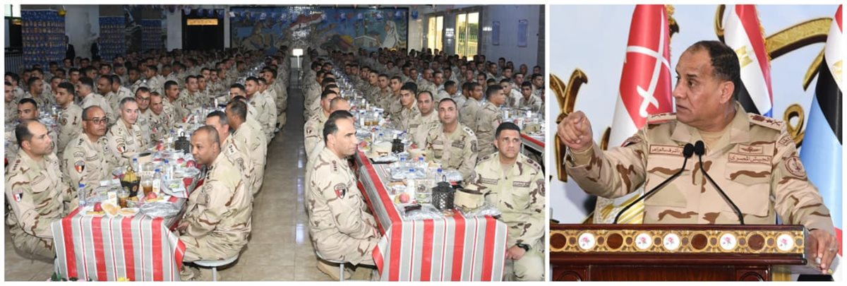 حفل إفطار الجيش الثالث الميداني&nbsp;