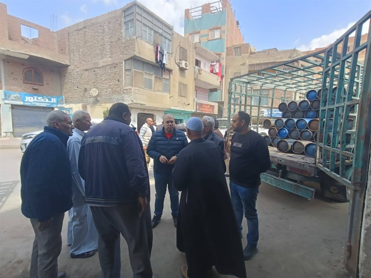جانب من زيارة نائب المحافظ