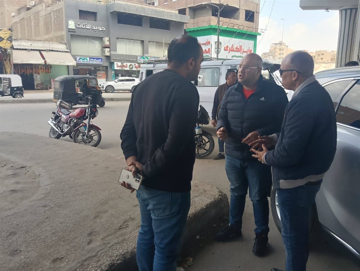جانب من زيارة نائب المحافظ