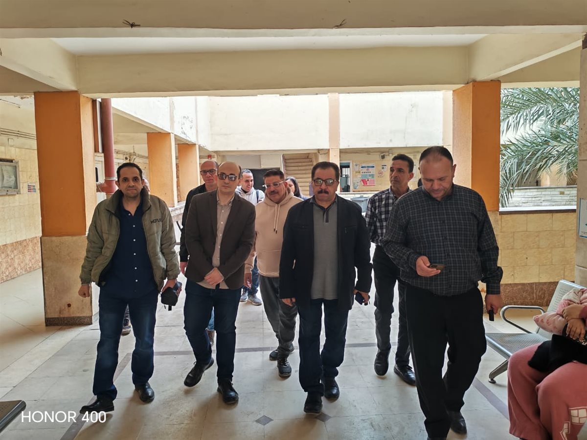 مرور مفاجئ من رئيس قطاع الطب الوقائى بوزارة الصحة على صحة الفيوم
