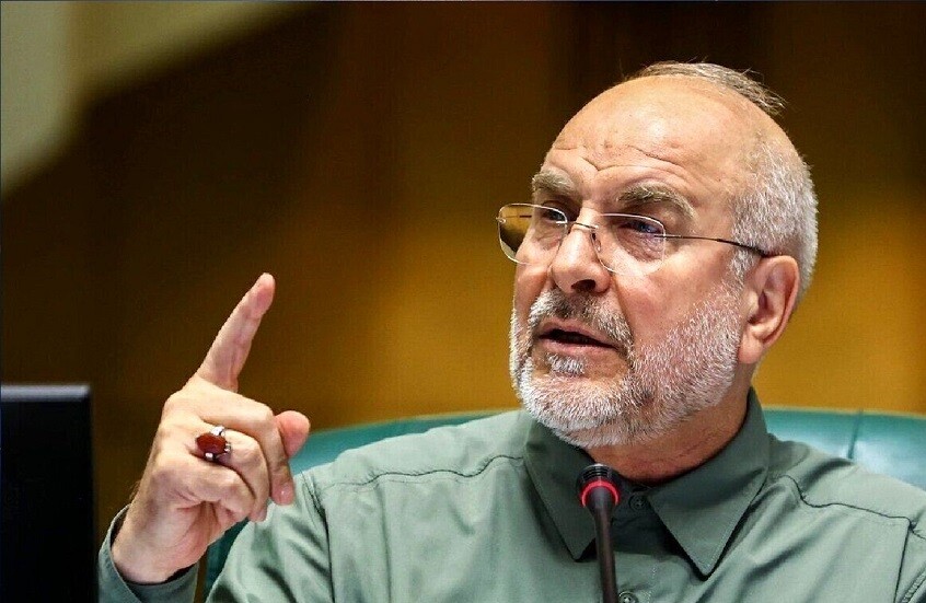 رئيس البرلمان الإيراني محمد باقر قاليباف