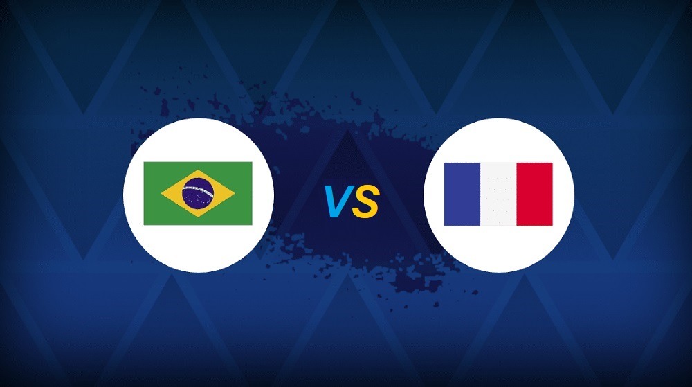 brazil vs france live