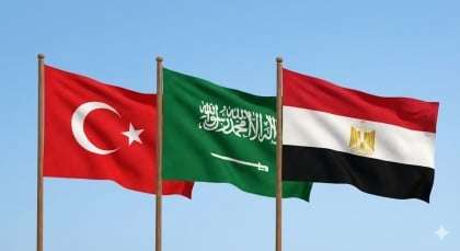 <strong>مصر والسعودية وتركيا</strong>