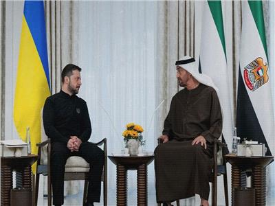 <strong>رئيس الإمارات ونظيره الأوكراني</strong>