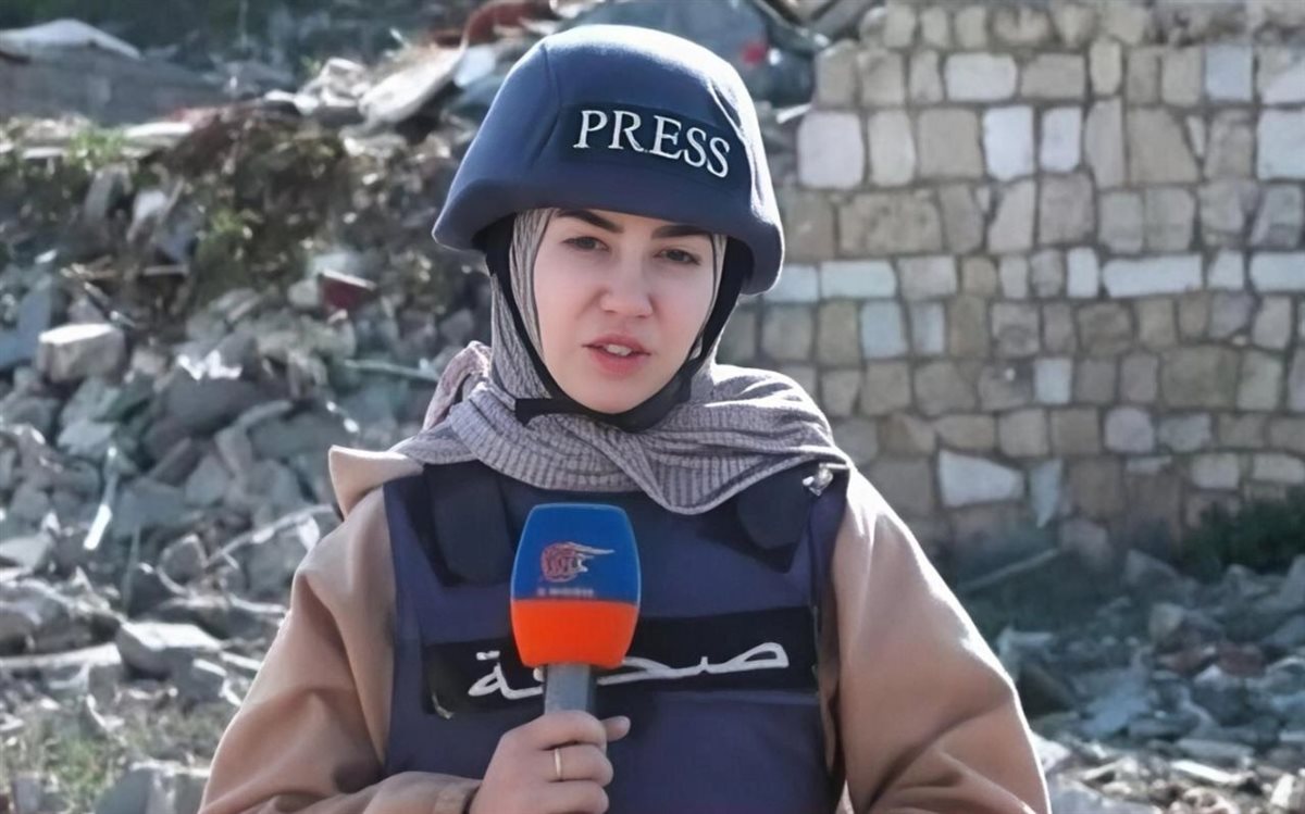 <strong>فاطمة فتوني مراسلة الميادين</strong>