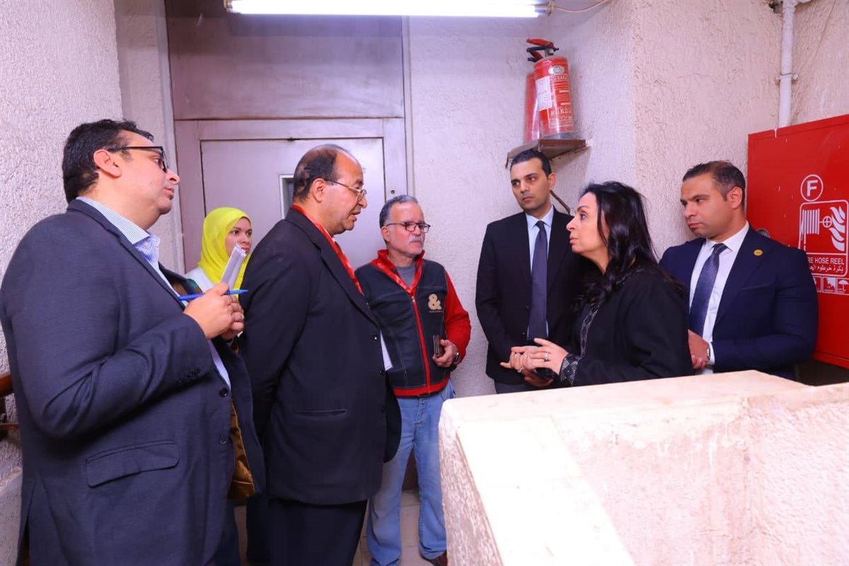 جانب من زيارة المحافظ