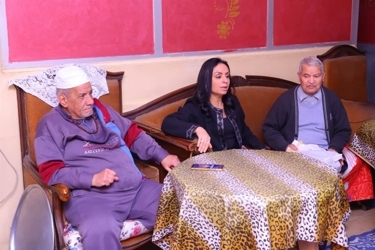 جانب من زيارة المحافظ