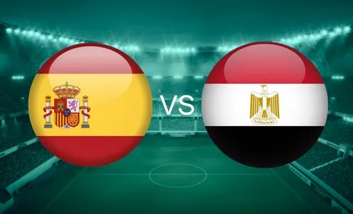 Spain vs Egypt live