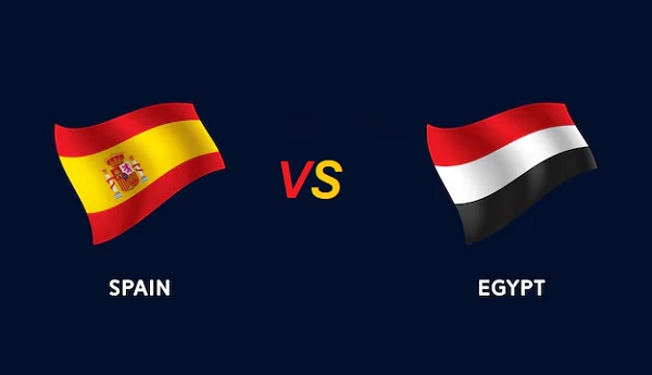 Spain vs Egypt live