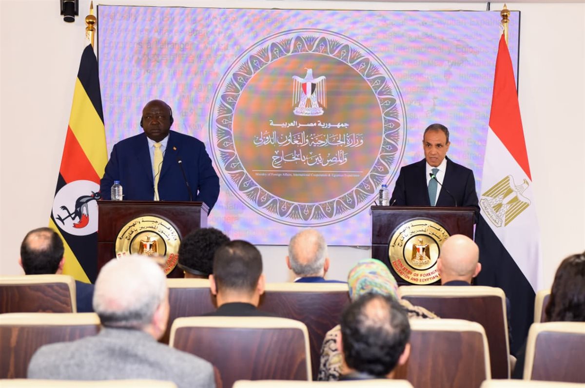 الجولة الثالثة من مشاورات 2+2 بين مصر وأوغندا