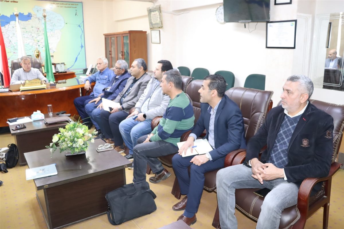 رئيس مياه الفيوم يتابع مشروعات الصرف الصحي الممولة من بنك التنمية والإعمار الأوروبي ودفع معدلات التنفيذ