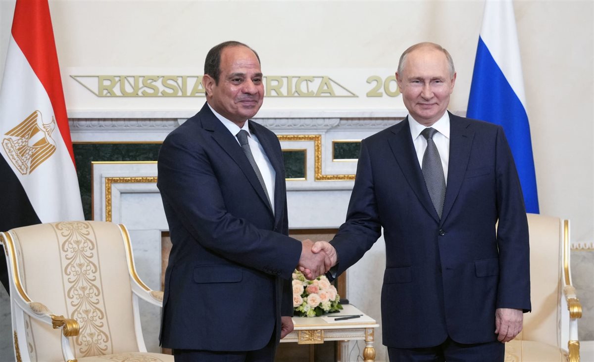 <strong>بوتين والسيسي</strong>