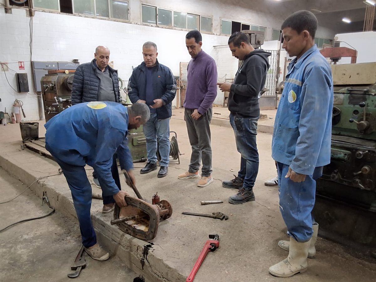 مياه الفيوم تعلن الانتهاء المبكر من أعمال الصيانة الطارئة بمحطة العزب الجديدة&nbsp;