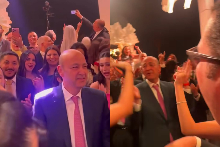 عمرو أديب يرقص على 
