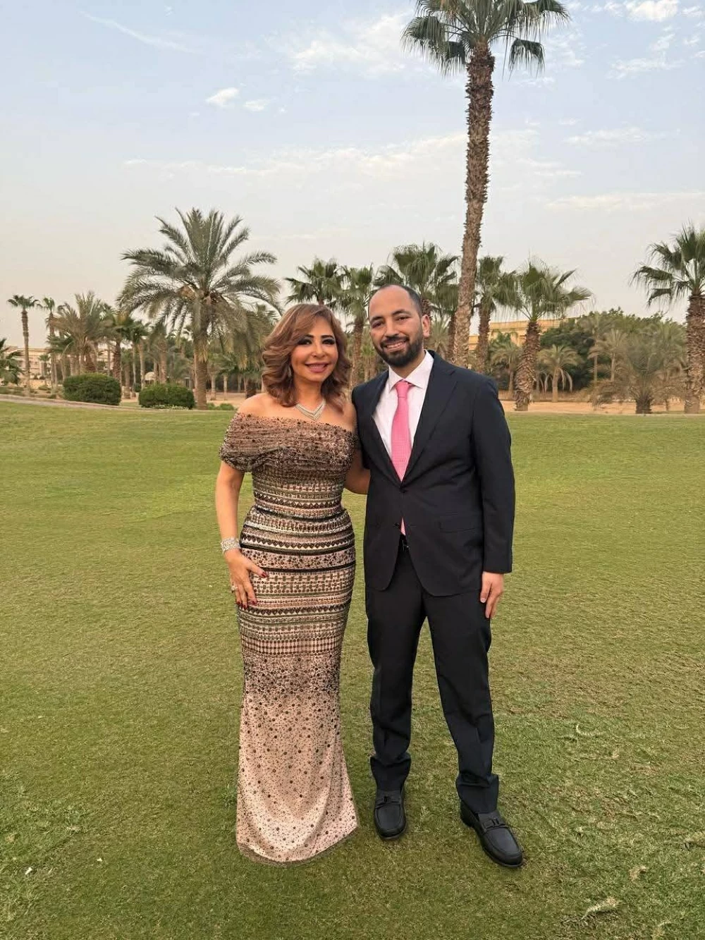 حفل خطوبة نجل عمرو أديب ولميس الحديدي