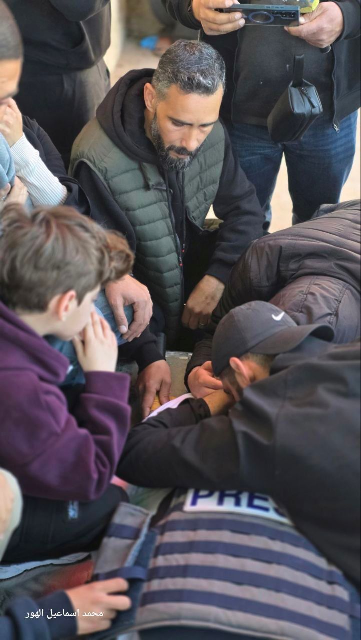 <strong>تشييع جثمان الصحفي محمد وشاح</strong>