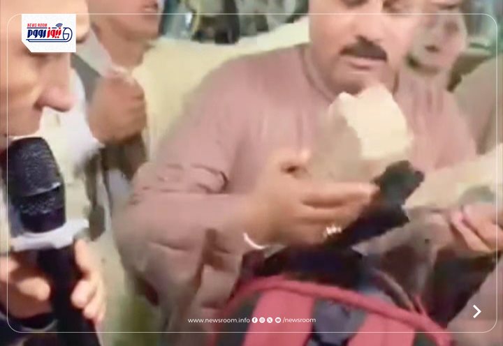 صورة من الواقعة في المنيا&nbsp;