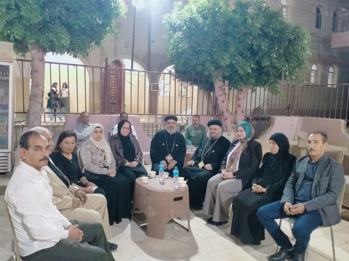رئيس مركز ابشواى تقدم التهنئة لكنائس ابشواي والسنجأ وطبهار وابوكساه والعجميين&nbsp;<br>&nbsp;