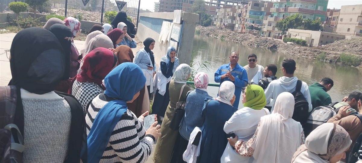 «مياه الفيوم» تفتح أبواب محطاتها أمام طلاب المدارس والجامعات للتعرف على مراحل إنتاج مياه الشرب