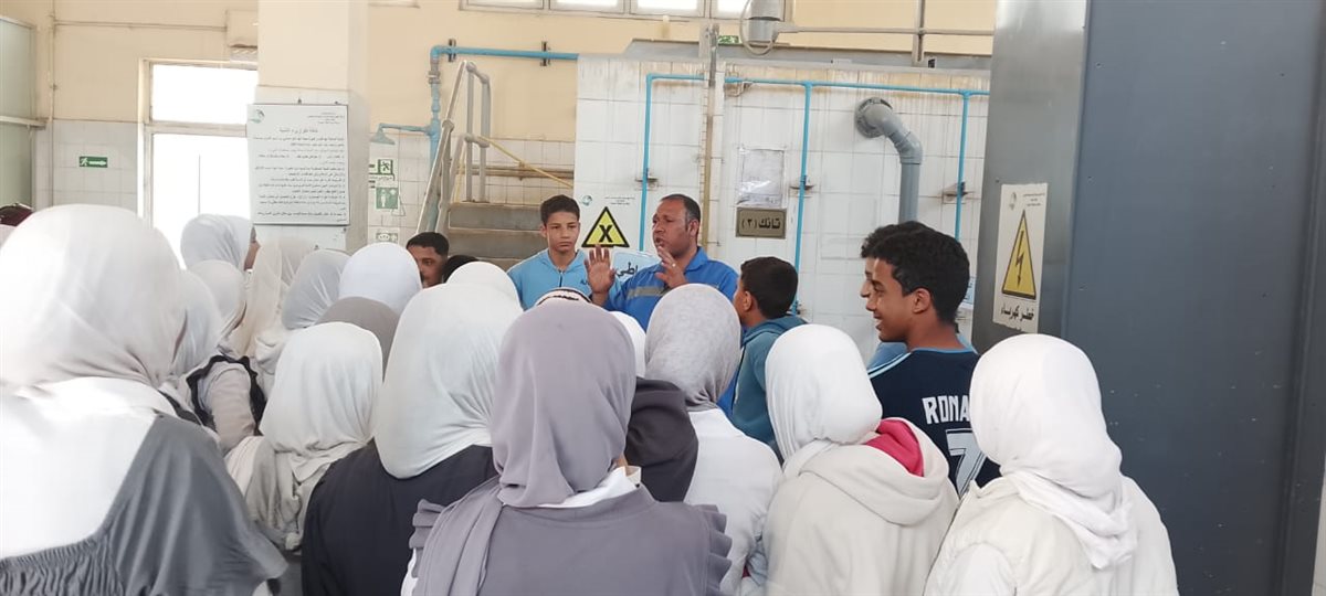 «مياه الفيوم» تفتح أبواب محطاتها أمام طلاب المدارس والجامعات للتعرف على مراحل إنتاج مياه الشرب