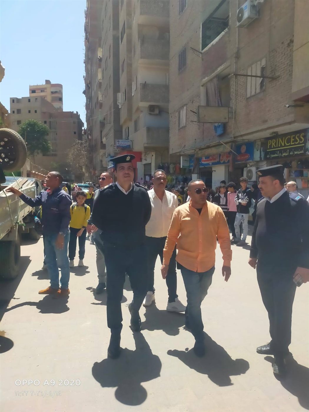 جانب من الحملات المكثفة بالعمرانية