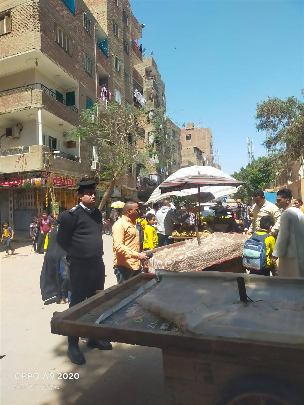 جانب من الحملات المكثفة بالعمرانية