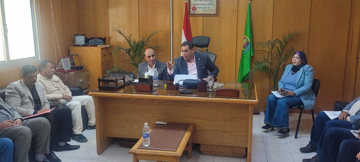 الشيمى: يتابع مع الأجهزة التنفيذية بمركز ومدينة طامية ملف المتغيرات المكانية