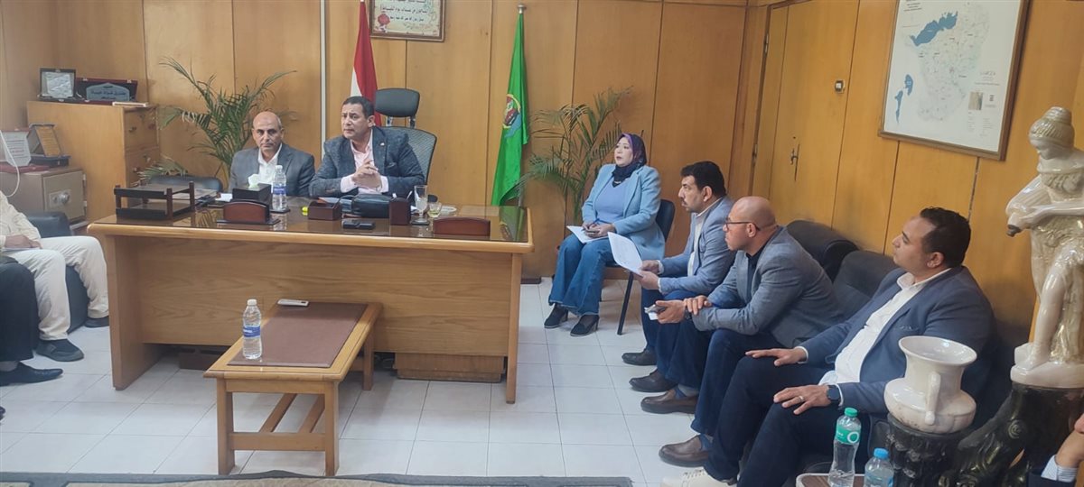 الشيمى: يتابع مع الأجهزة التنفيذية بمركز ومدينة طامية ملف المتغيرات المكانية