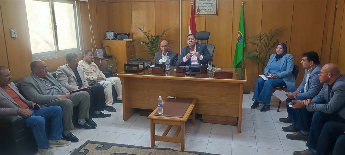الشيمى: يتابع مع الأجهزة التنفيذية بمركز ومدينة طامية ملف المتغيرات المكانية