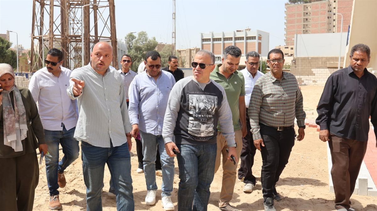 رئيس مياه الفيوم يتابع الأعمال النهائية لإنشاء محطة مياه قحافة المطورة و يتفقد مكوناتها