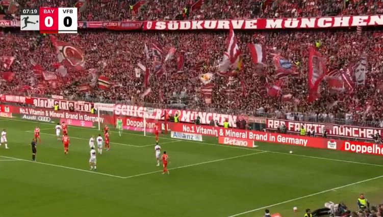 Bayern vs Stuttgart live