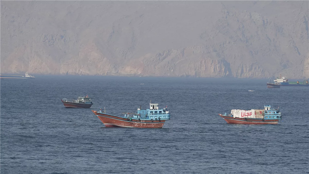 <strong>احتجاز سفينة شحن إيرانية</strong>