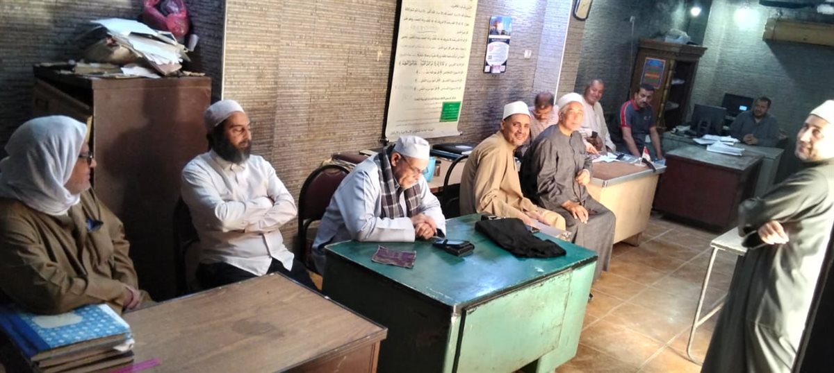مدير مديرية أوقاف الفيوم يواصل جولاته المرورية المفاجئة على مقر الإدارات