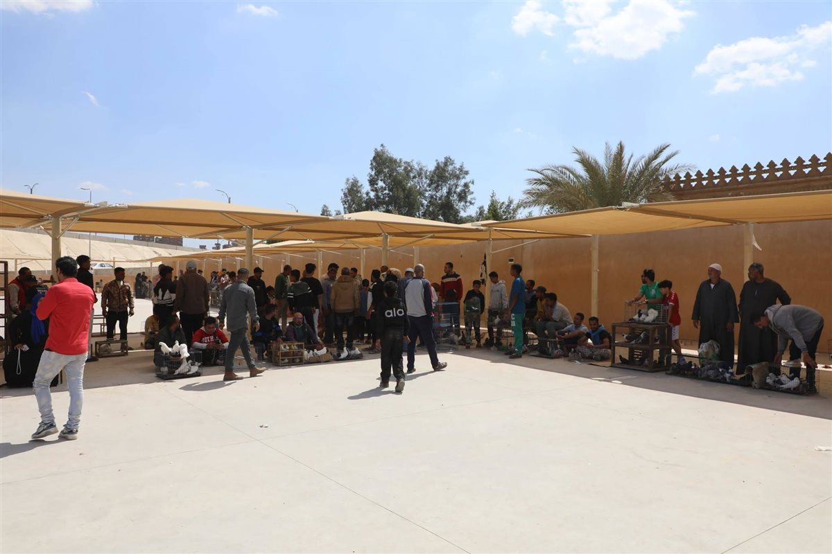 سوق الحمام الجديد بالسيدة عائشة