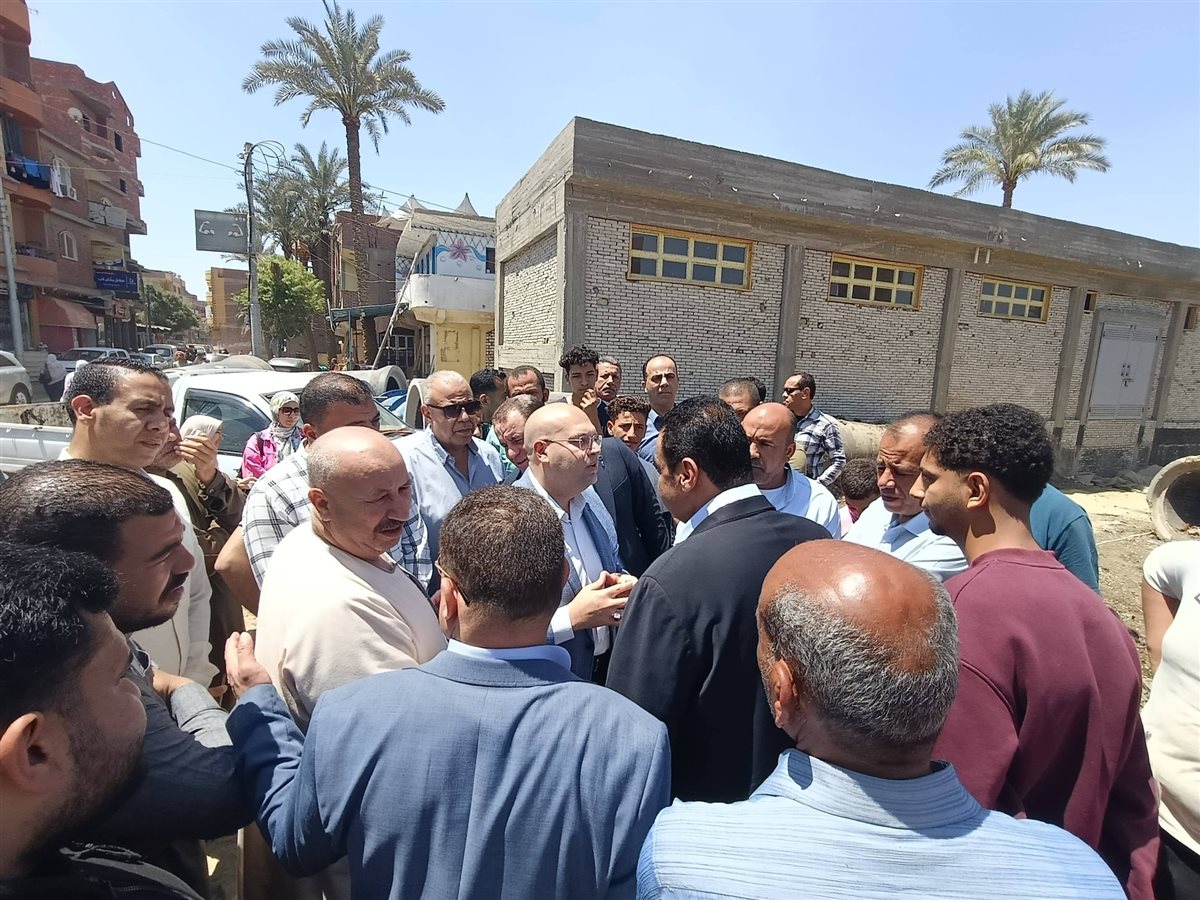 جانب من متابعة نائب محافظ الجيزة