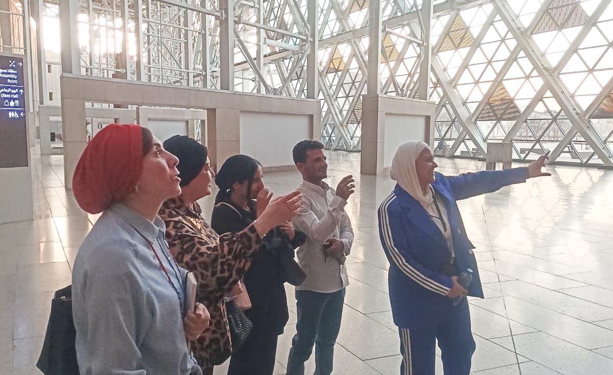 جانب من زيارة لصناع ومنظمي مهرجان أرتوداي